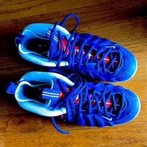 Nike size 10.5 Air Foam Composite Blue & Red Shoes